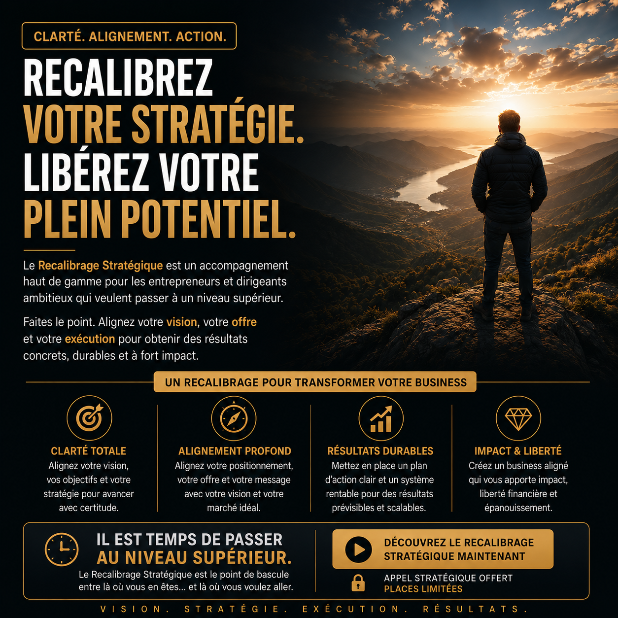 Publicité générée par un prompt IA classique